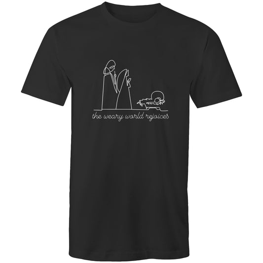 A Weary World Rejoices - Men's T-Shirt