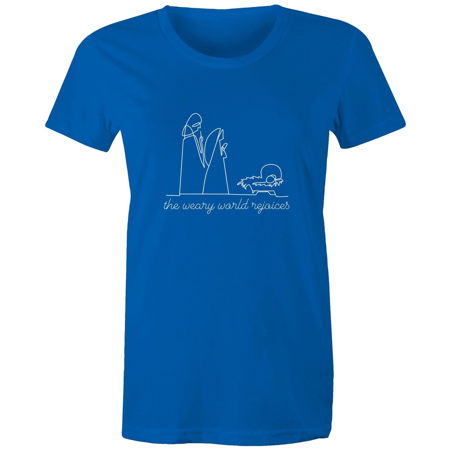 A Weary World Rejoices - Women's T-Shirt