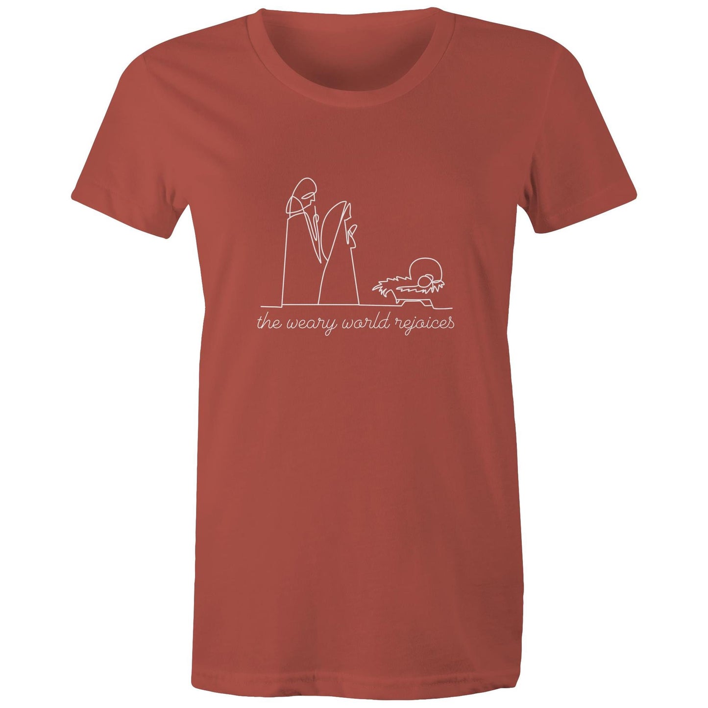 A Weary World Rejoices - Women's T-Shirt