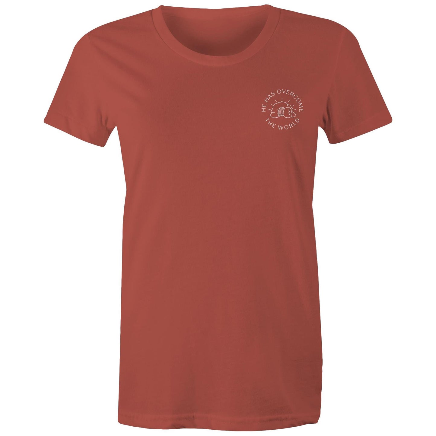 He Has Overcome the World - Women's T-Shirt