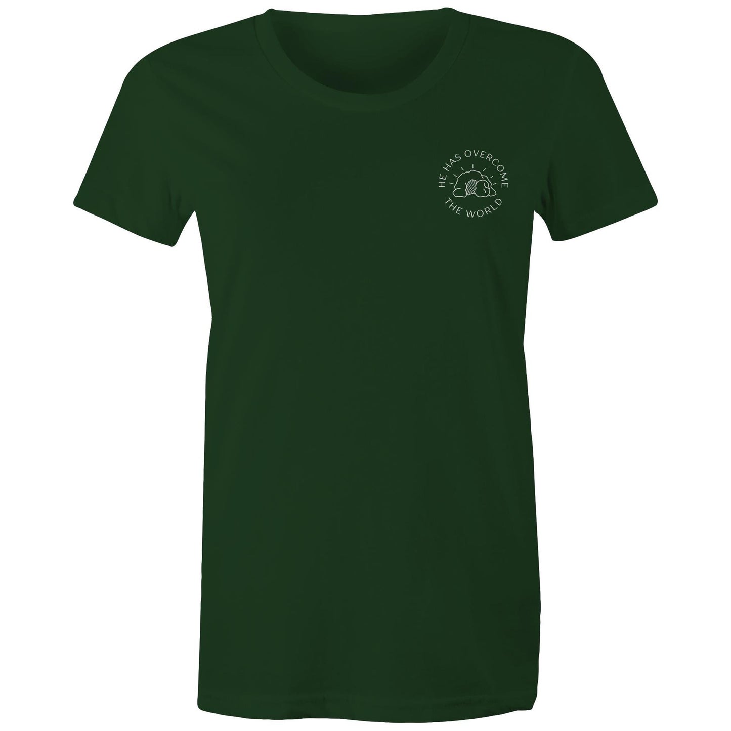 He Has Overcome the World - Women's T-Shirt