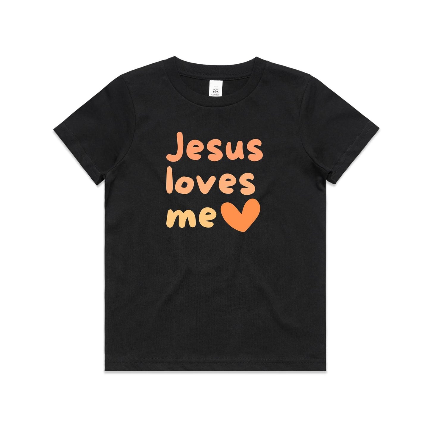 Jesus Loves Me - Kid's T-Shirt (orange)
