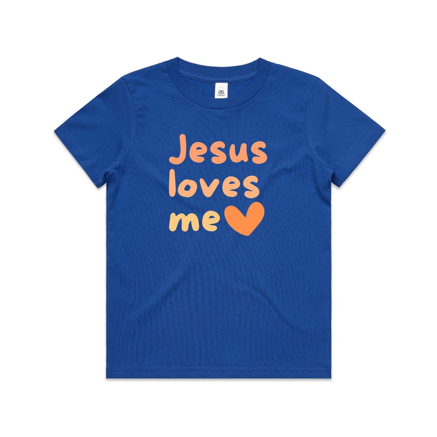 Jesus Loves Me - Kid's T-Shirt (orange)