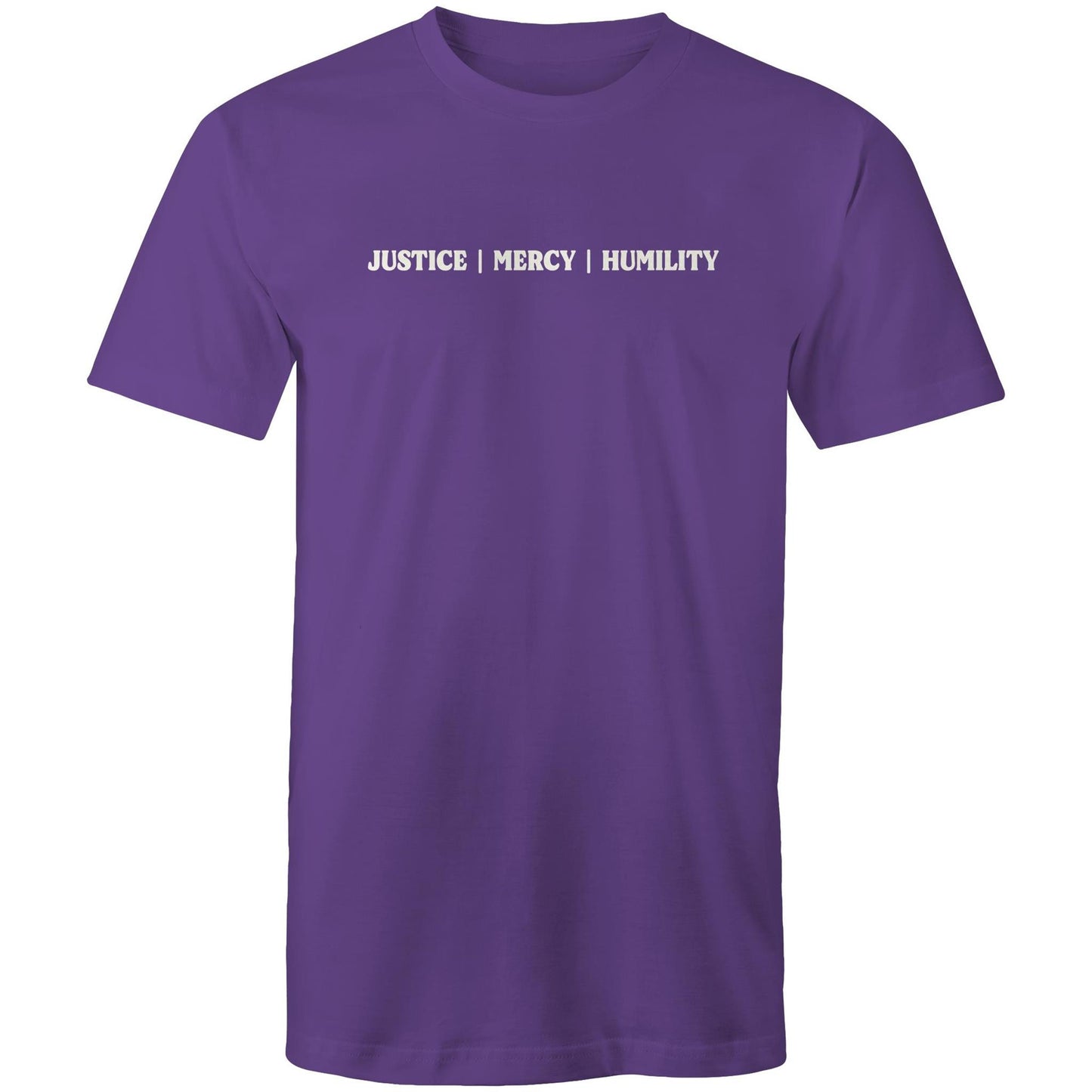 Justice Mercy Humility - Men's T-Shirt