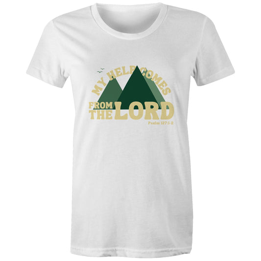 My Help Comes From The Lord - Women's T-Shirt