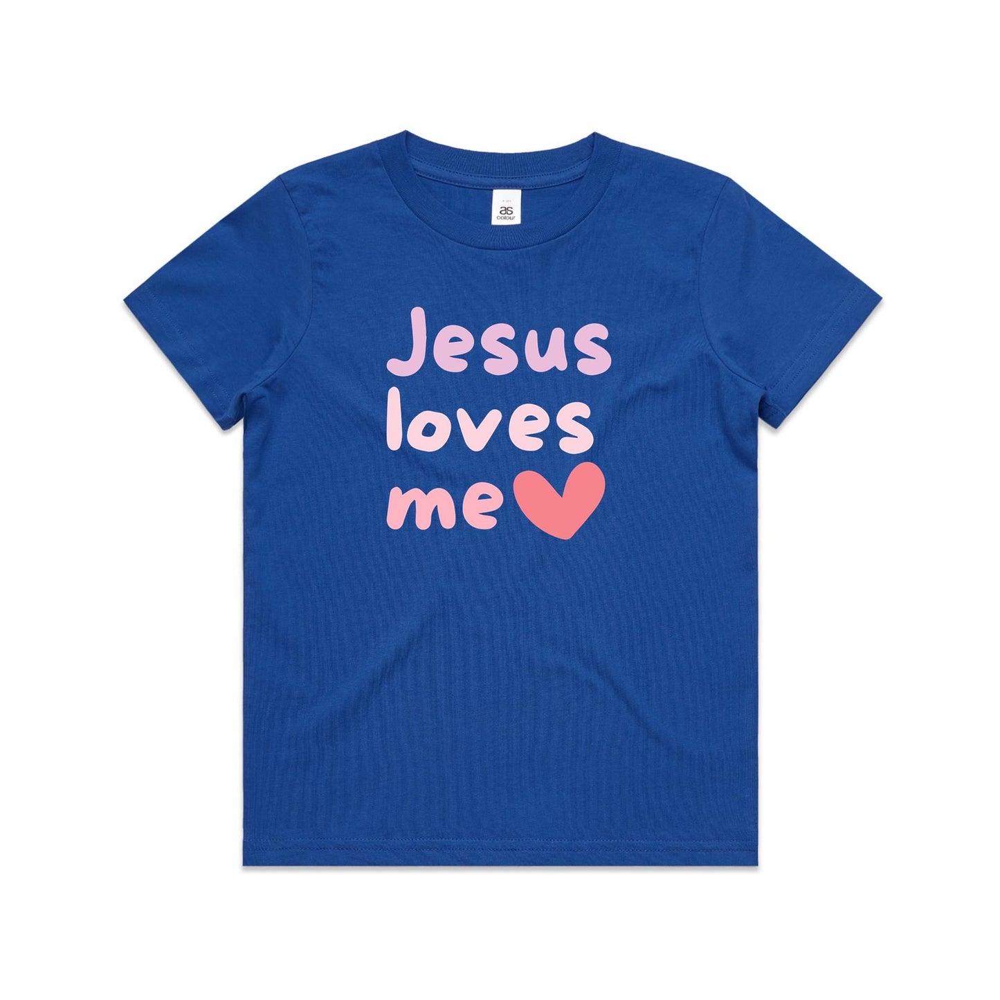 Jesus Loves Me - Kid's T-Shirt (pink)
