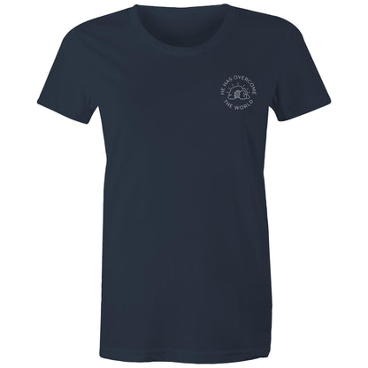 He Has Overcome the World - Women's T-Shirt