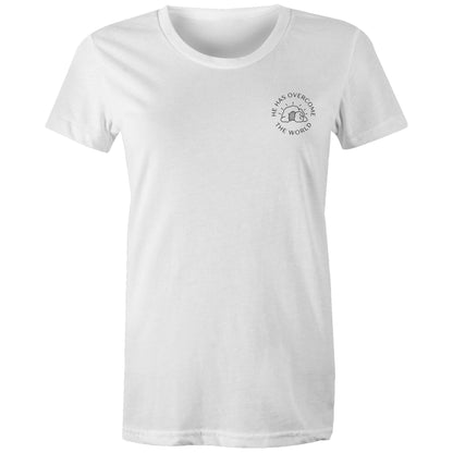 He Has Overcome the World - Women's T-Shirt