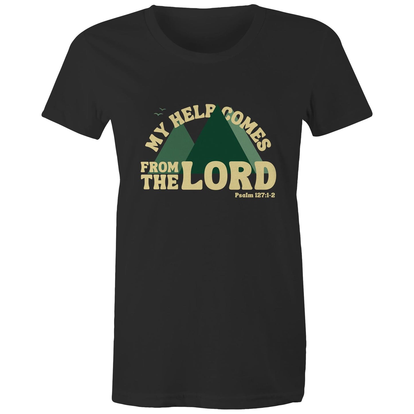 My Help Comes From The Lord - Women's T-Shirt
