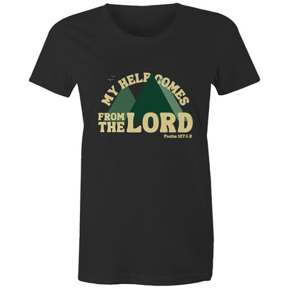 My Help Comes From The Lord - Women's T-Shirt