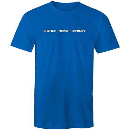 Justice Mercy Humility - Men's T-Shirt