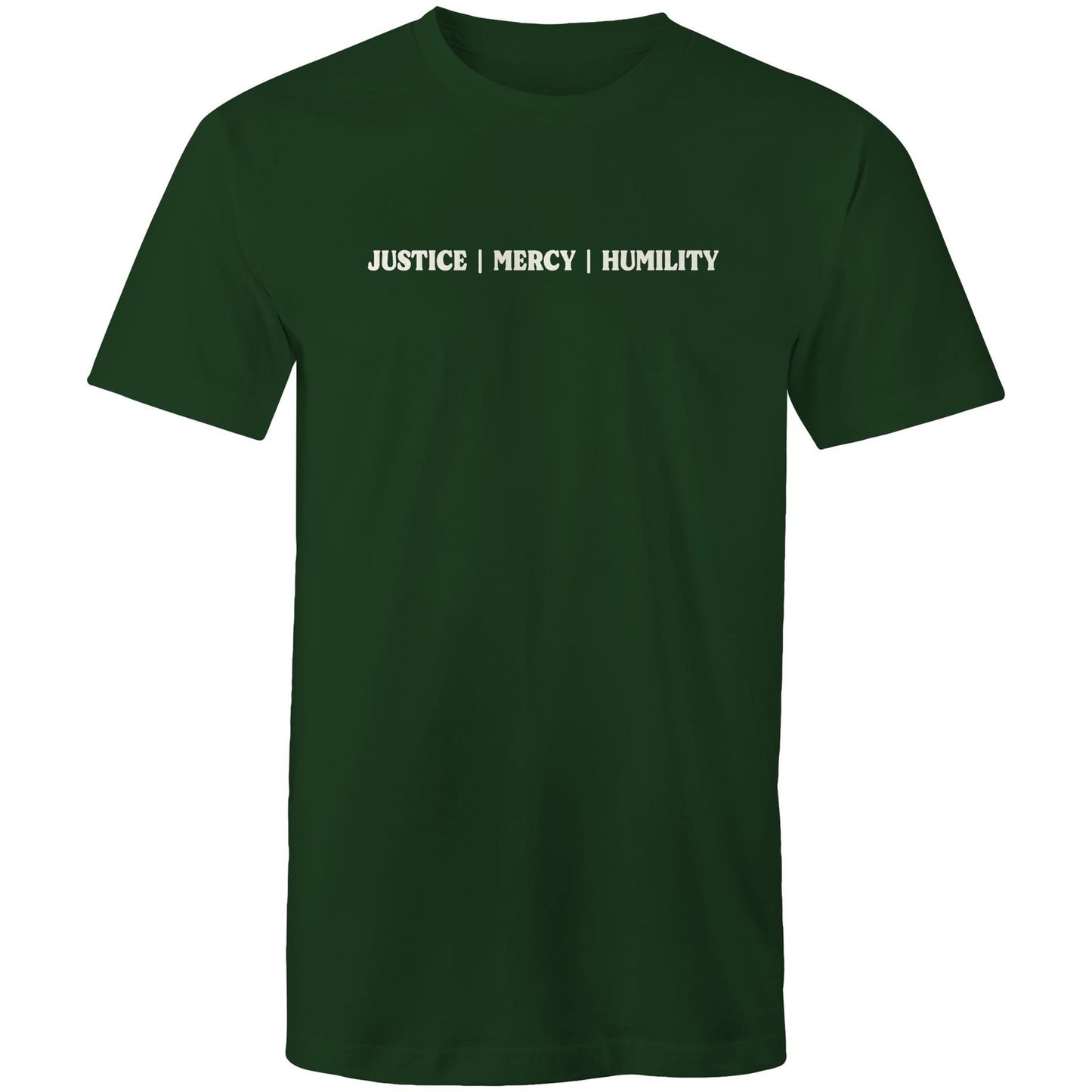 Justice Mercy Humility - Men's T-Shirt