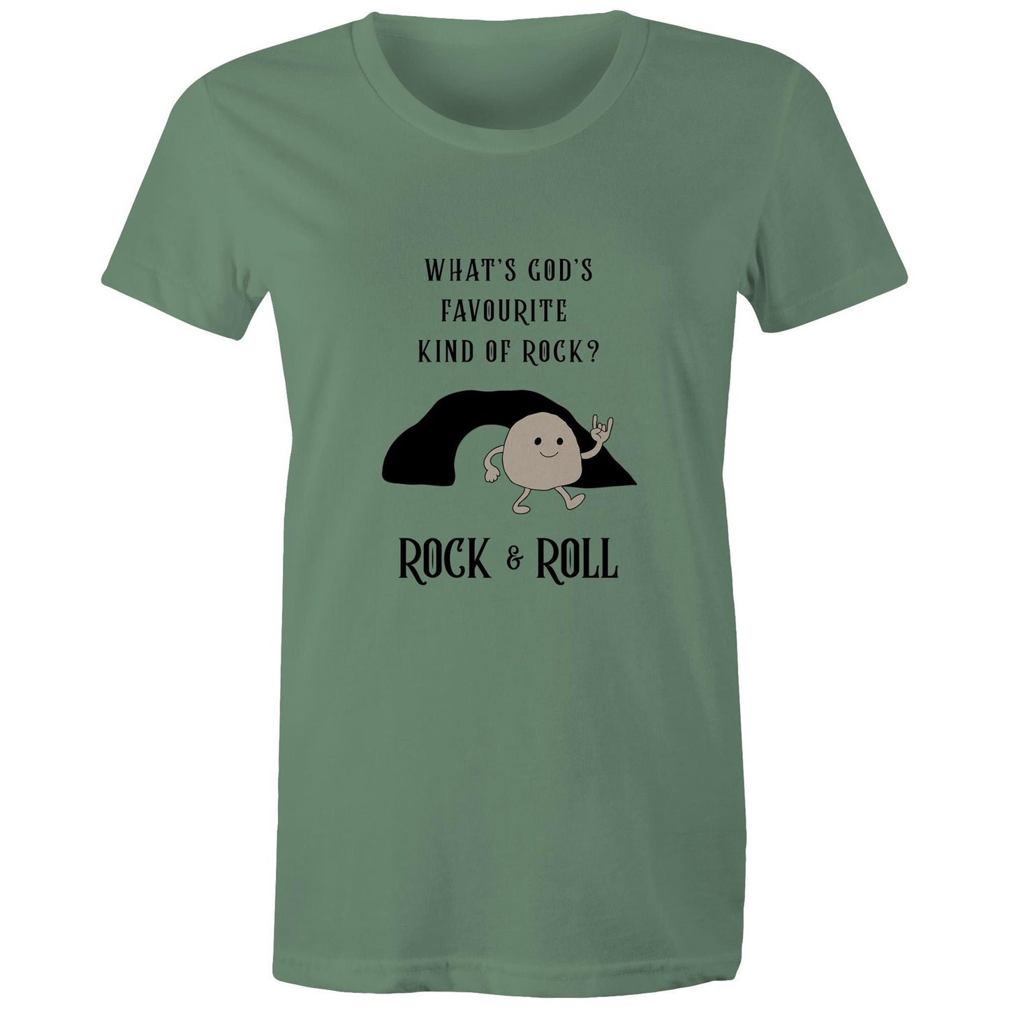 Rock + Roll - Women's T-Shirt