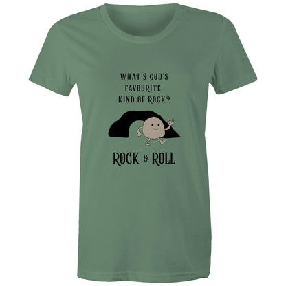 Rock + Roll - Women's T-Shirt