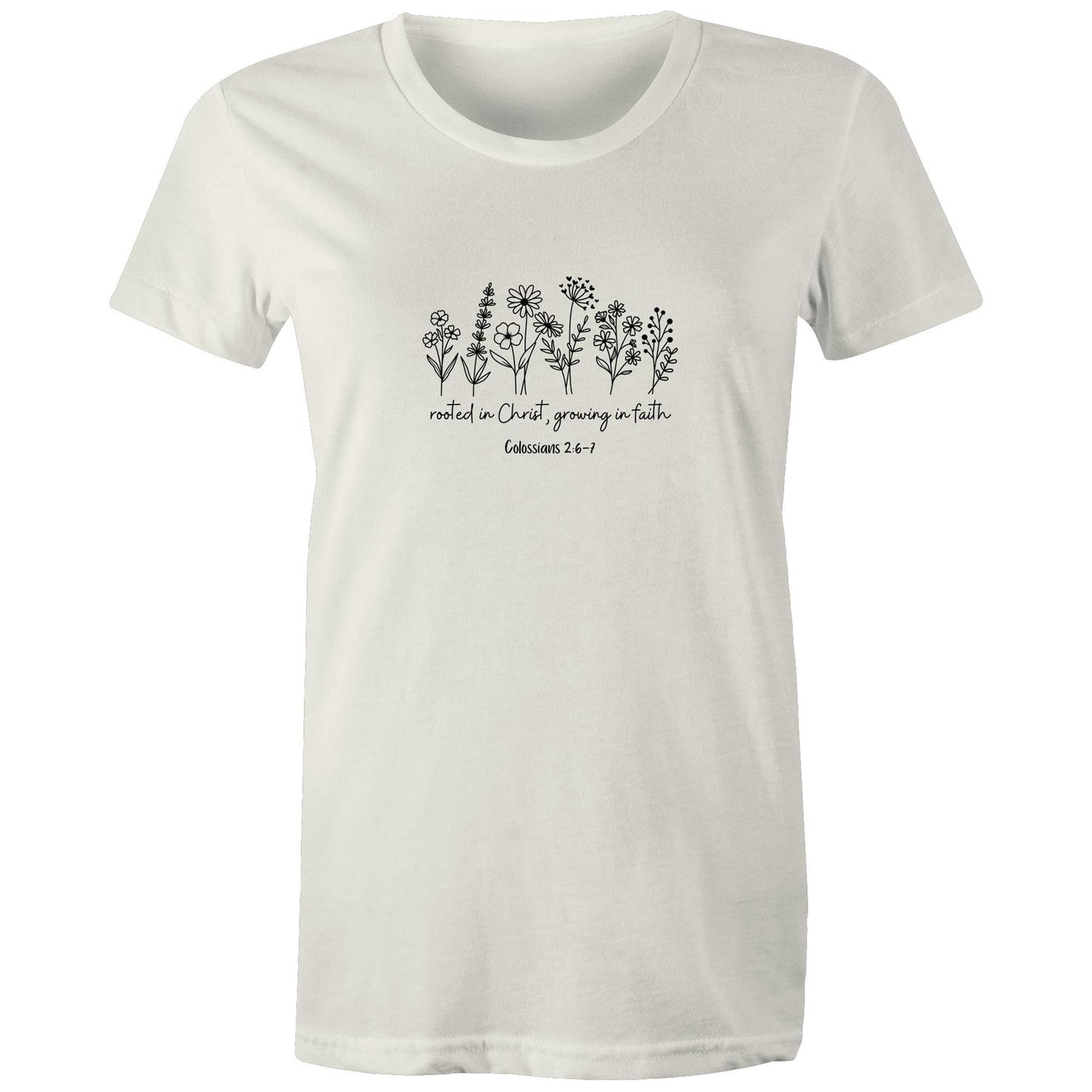 Rooted in Christ - Women's T-Shirt
