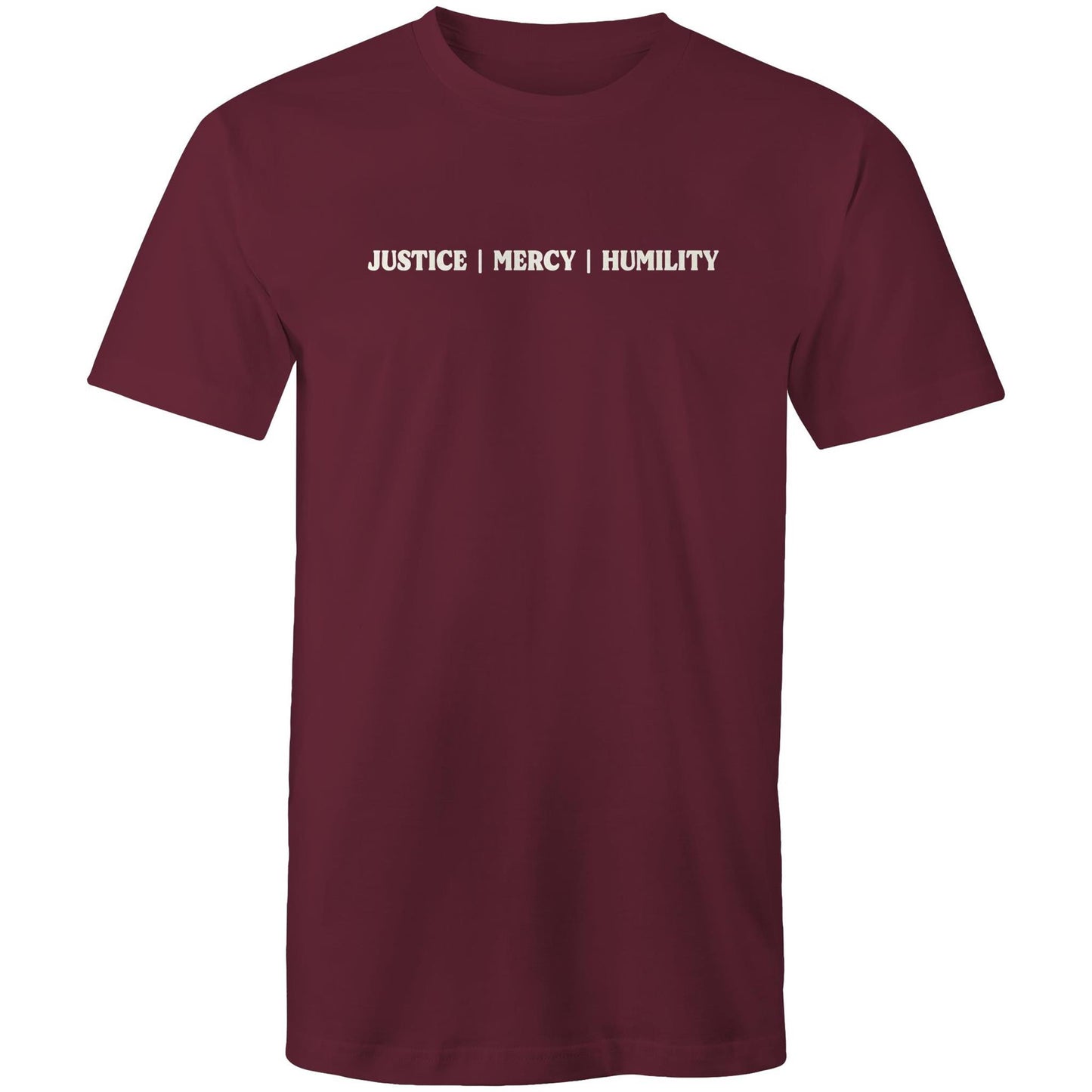 Justice Mercy Humility - Men's T-Shirt