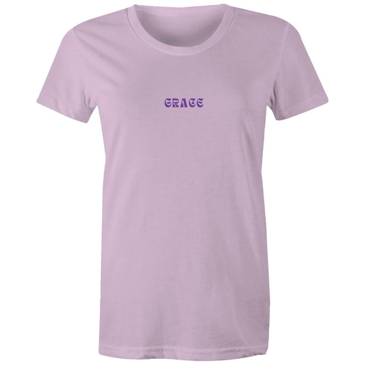 Saved By Grace - Women's T-Shirt (lavender)