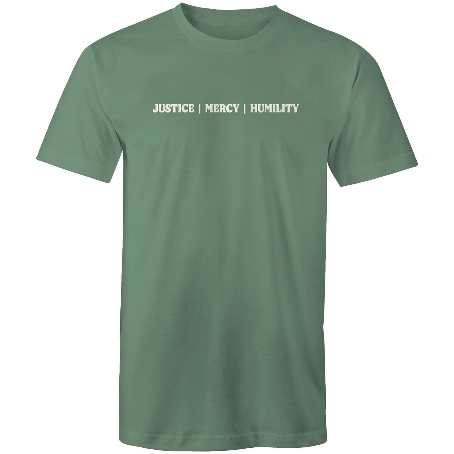 Justice Mercy Humility - Men's T-Shirt