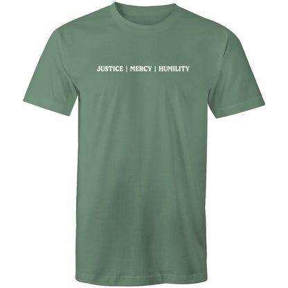 Justice Mercy Humility - Men's T-Shirt