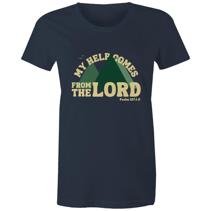My Help Comes From The Lord - Women's T-Shirt